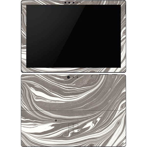Grey Marble Surface Pro 6 Skin