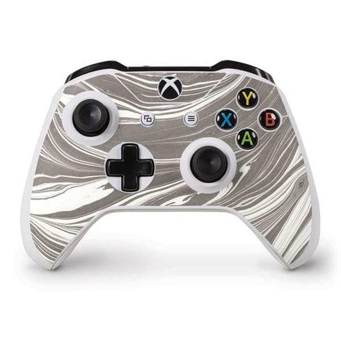 Grey Marble Xbox One S Controller Skin