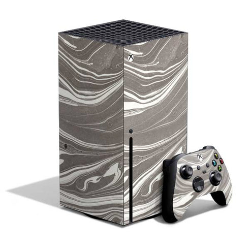 Grey Marble Xbox Series X Bundle Skin
