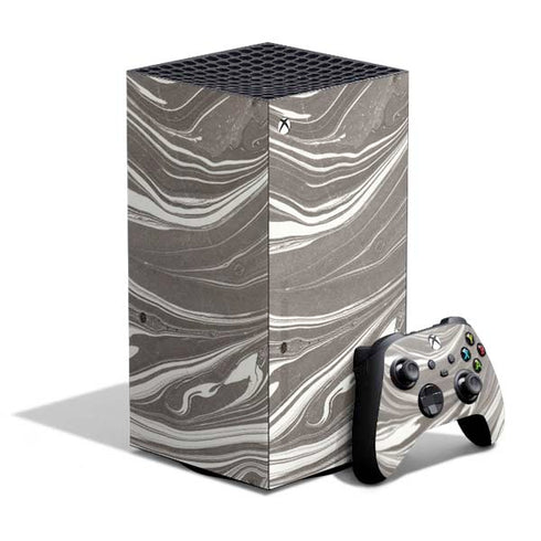 Grey Marble XBox Series X Digital Edition Bundle Skin