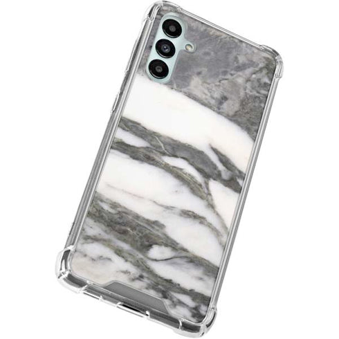 Grey Marbling Gabb Phone 4 Clear Case
