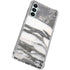 Grey Marbling Gabb Phone 4 Clear Case