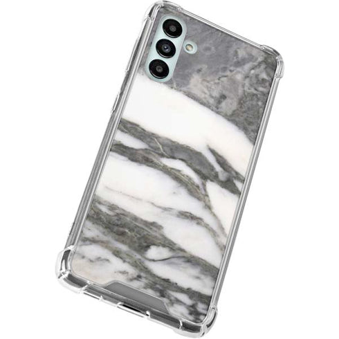 Grey Marbling Galaxy A13 5G Clear Case