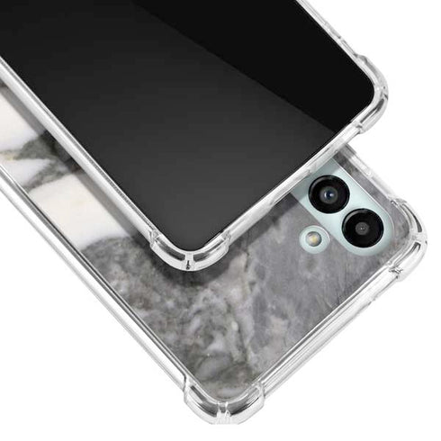 Grey Marbling Galaxy A13 5G Clear Case