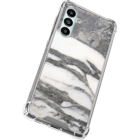 Grey Marbling Galaxy A16 5G Clear Case