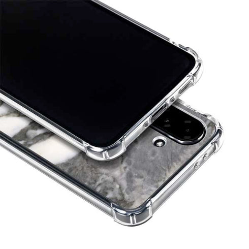 Grey Marbling Galaxy A36 5G Clear Case