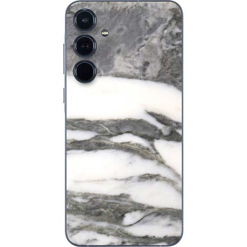 Grey Marbling Galaxy A55 5G Skin
