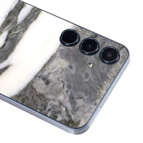 Grey Marbling Galaxy A55 5G Skin