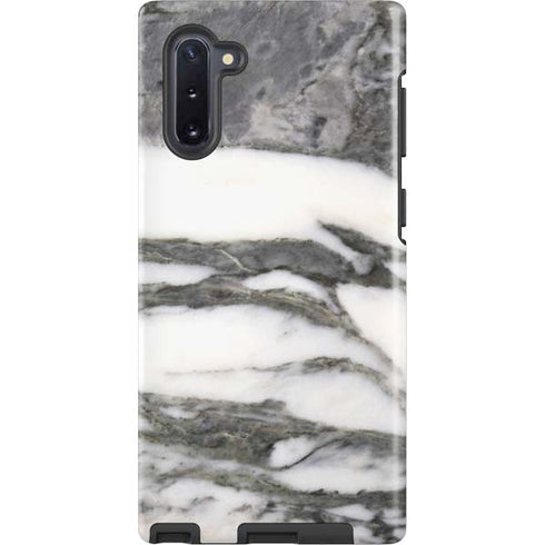 Grey Marbling Galaxy Cases