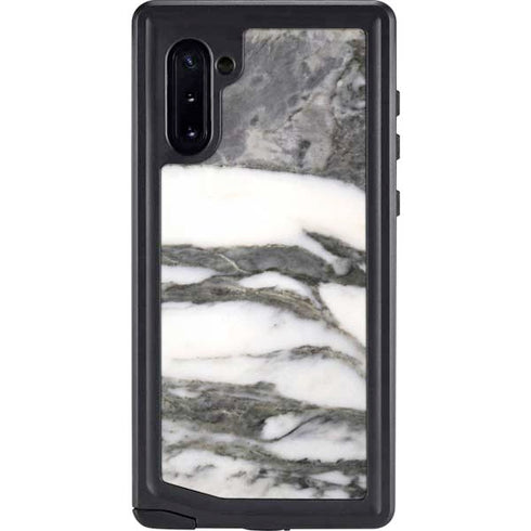 Grey Marbling Galaxy Cases