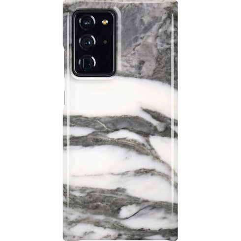 Grey Marbling Galaxy Cases
