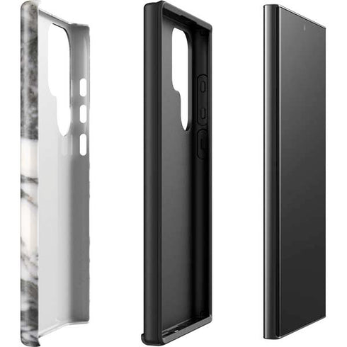 Grey Marbling Galaxy S23 Ultra Pro Case