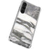 Grey Marbling Galaxy S24 FE Clear Case