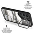Grey Marbling Galaxy S24 FE Kickstand Case