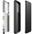 Grey Marbling Galaxy S25 Impact Case