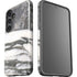 Grey Marbling Galaxy S25 Impact Case