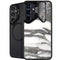 Grey Marbling Galaxy S24 Kickstand Case