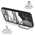 Grey Marbling Galaxy S24 Plus Kickstand Case