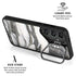 Grey Marbling Galaxy S24 Ultra Kickstand Case