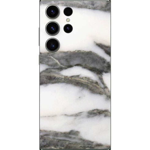 Grey Marbling Galaxy S24 Ultra Skin