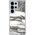 Grey Marbling Galaxy S25 Ultra Clear Case