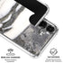 Grey Marbling Galaxy S26 Clear Case