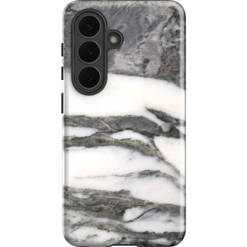 Grey Marbling Galaxy S26 Impact Case