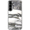 Grey Marbling Galaxy S26 Plus Clear Case