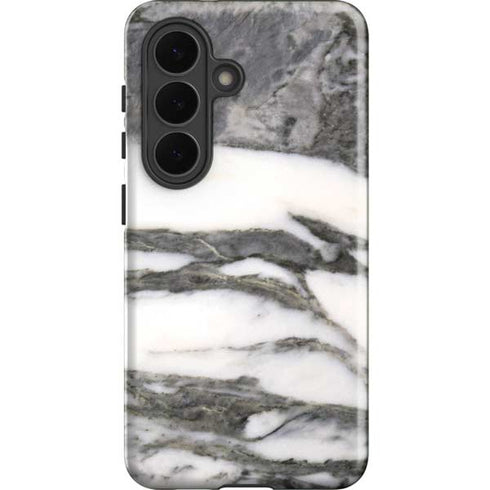 Grey Marbling Galaxy S26 Plus Impact Case