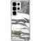 Grey Marbling Galaxy S26 Ultra Clear Case