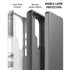 Grey Marbling Galaxy S26 Ultra Impact Case