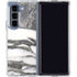 Grey Marbling Galaxy Z Fold5 5G Clear Case