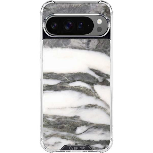Grey Marbling Google Pixel 10 Pro XL Clear Case