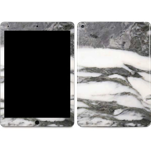 Grey Marbling iPad Skins