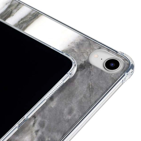 Grey Marbling iPad 11th Gen (2025) Clear Case