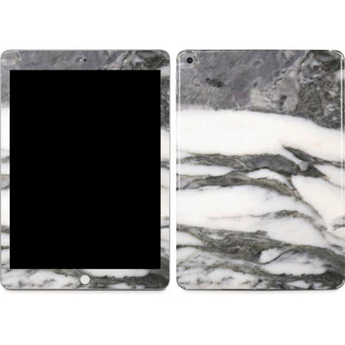 Grey Marbling Apple iPad Skin