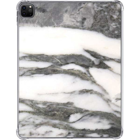 Grey Marbling iPad Pro 11in (2024) Clear Case