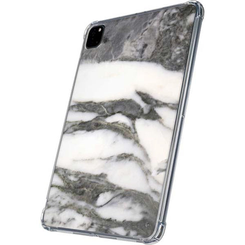 Grey Marbling iPad Pro 11in (2024) Clear Case