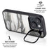 Grey Marbling iPhone 14 Kickstand Case