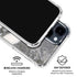 Grey Marbling iPhone 15 Clear Case