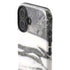 Grey Marbling iPhone 16 Impact Case