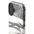 Grey Marbling iPhone 16 Plus Impact Case