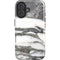 Grey Marbling iPhone 16 Plus Magsafe Impact Case