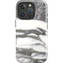 Grey Marbling iPhone 16 Pro Impact Case
