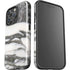 Grey Marbling iPhone 16 Pro Impact Case