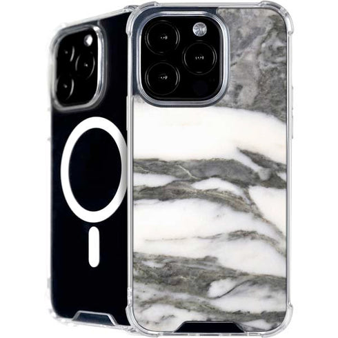 Grey Marbling iPhone 16 Pro MagSafe Case
