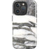 Grey Marbling iPhone 16 Pro Magsafe Impact Case