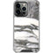Grey Marbling iPhone 16 Pro Max Clear Case