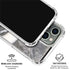 Grey Marbling iPhone 16 Pro Max Clear Case