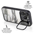 Grey Marbling iPhone 16 Pro Max Kickstand Case